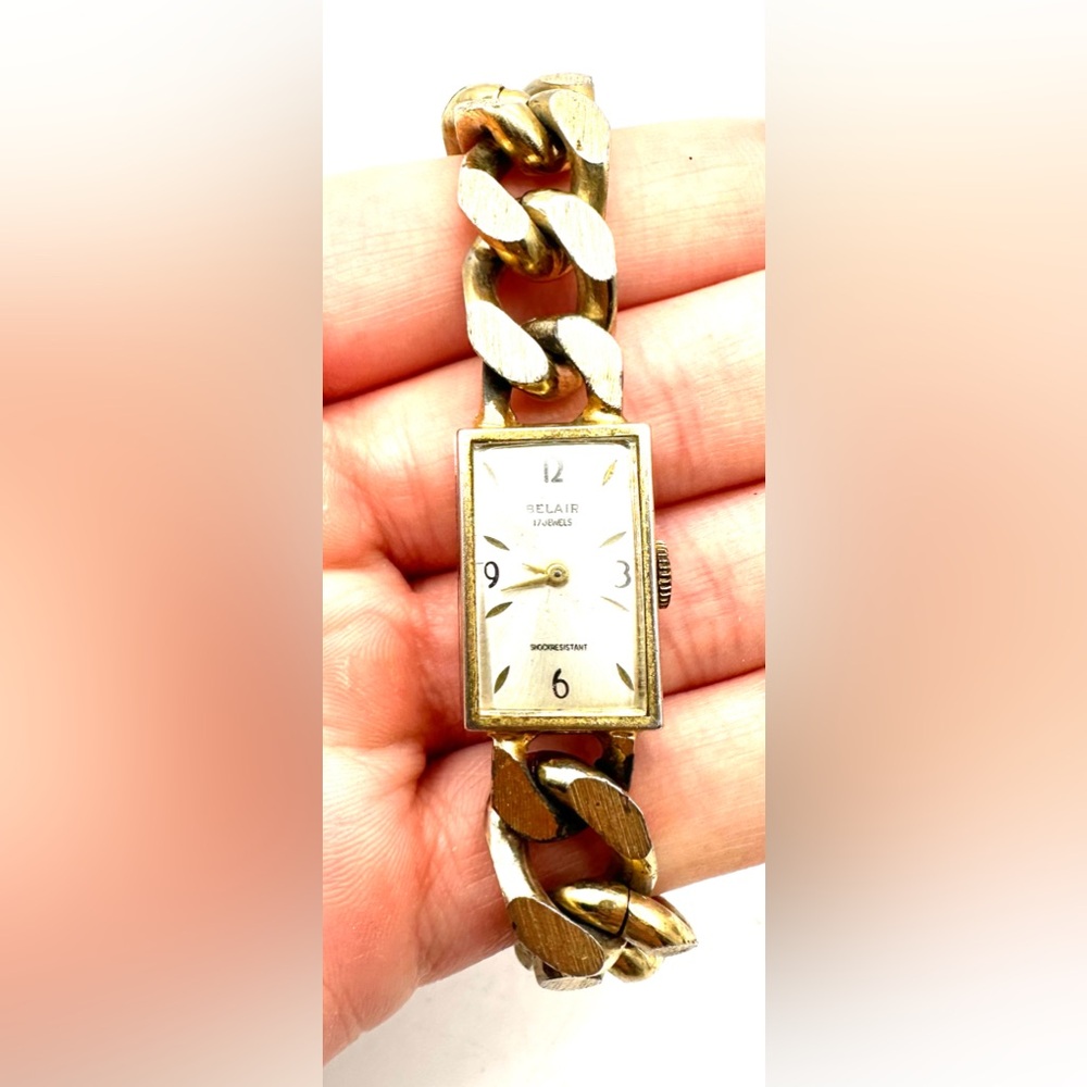 Vintage Belair 17 Jewels Watch Women's Needs New Battery